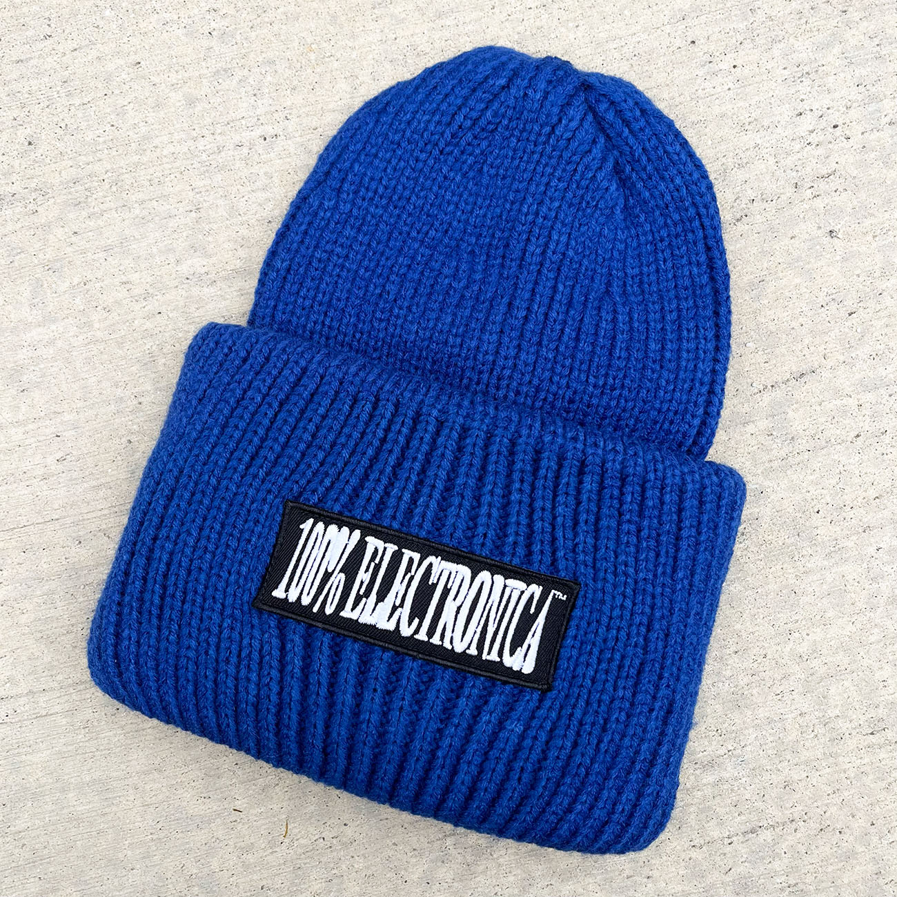 Logo BIG Beanie (Blue)