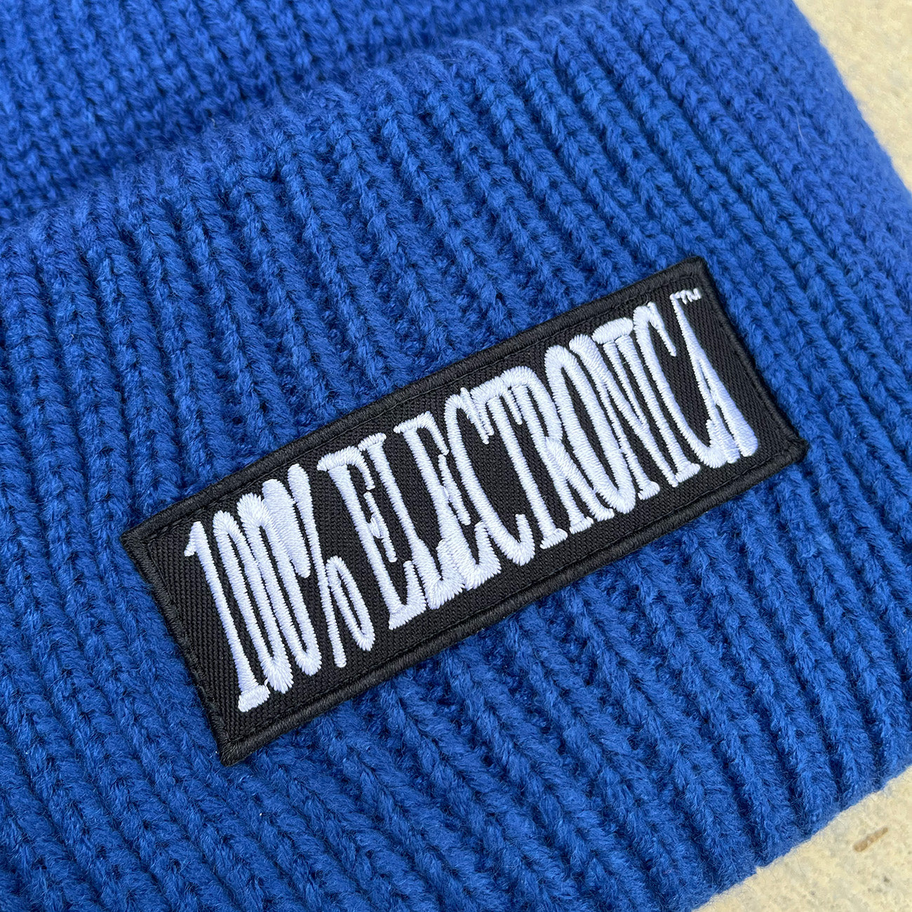 Logo BIG Beanie (Blue)