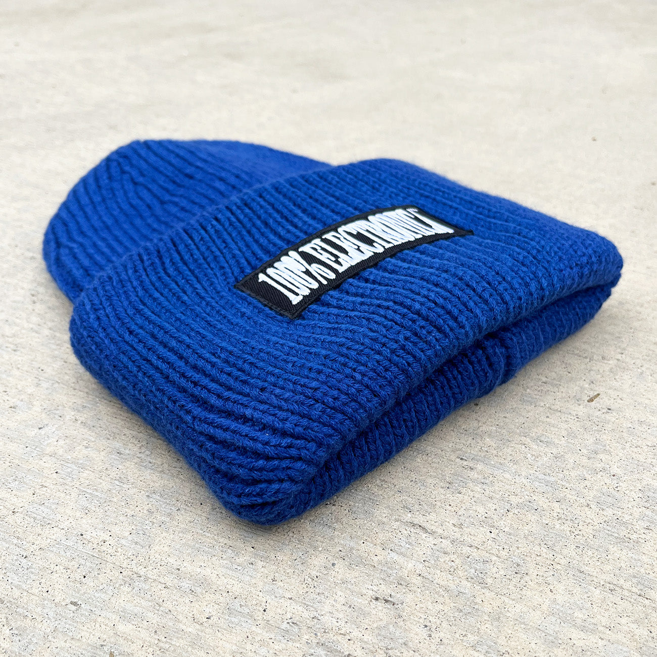 Logo BIG Beanie (Blue)