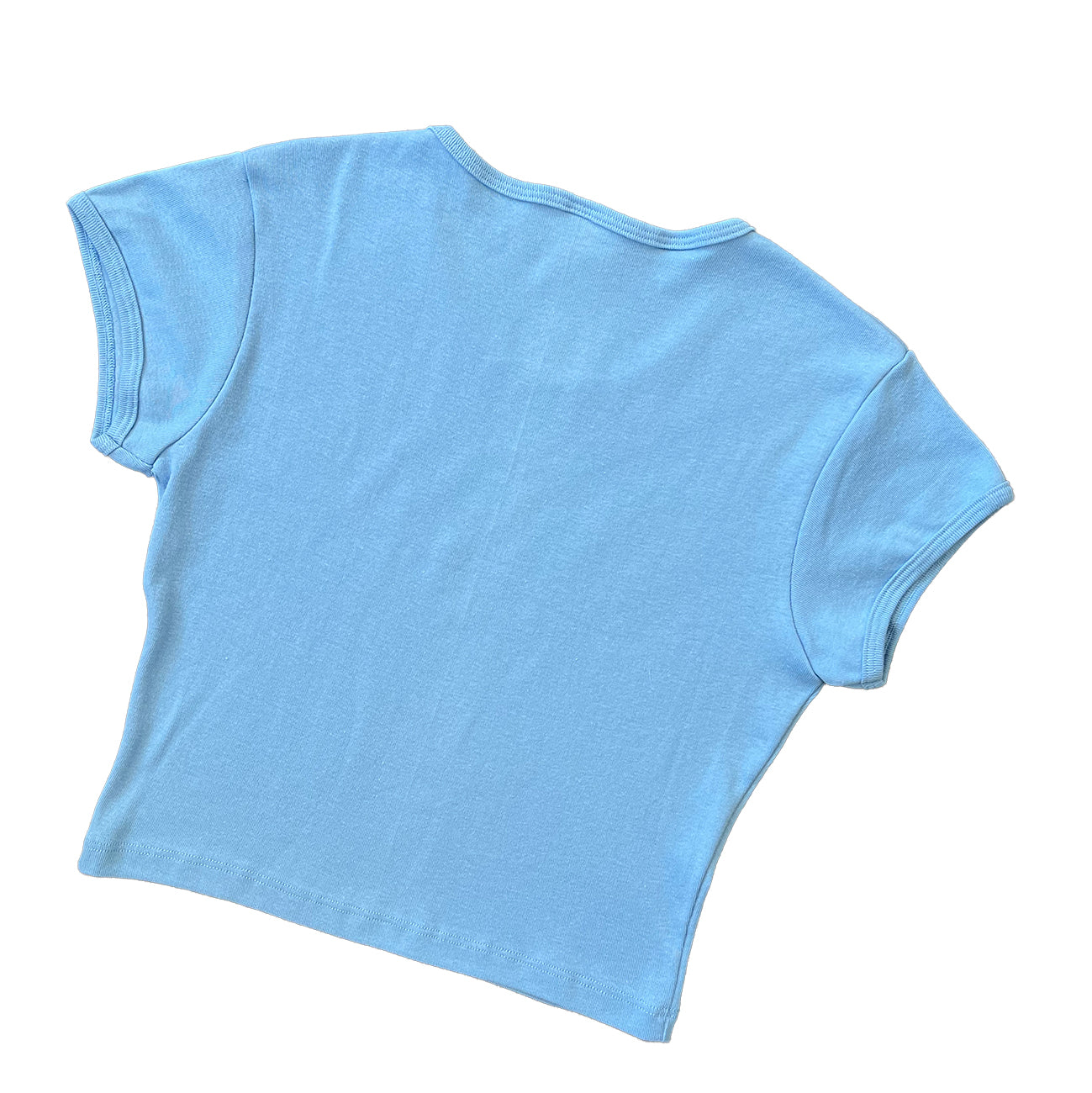 Slide Baby Rib Crop Top T-Shirt