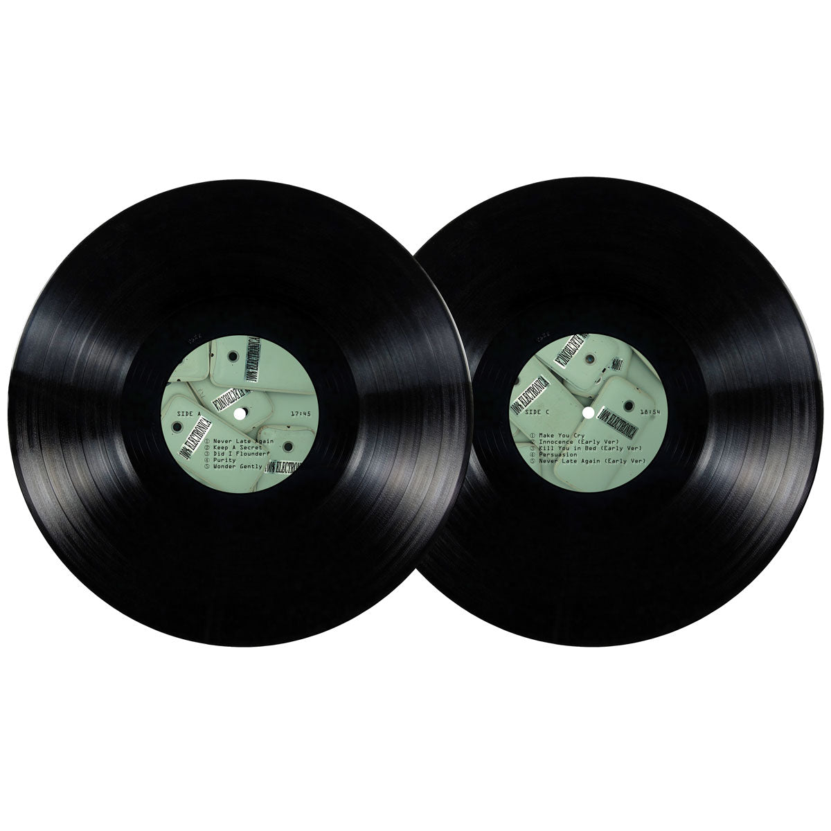 George Clanton - 100% Electronica 2xLP [5 Year Anniversary Deluxe Black 180 Gram Audiophile Edition] - 100% Electronica Official Store (Photo 2)